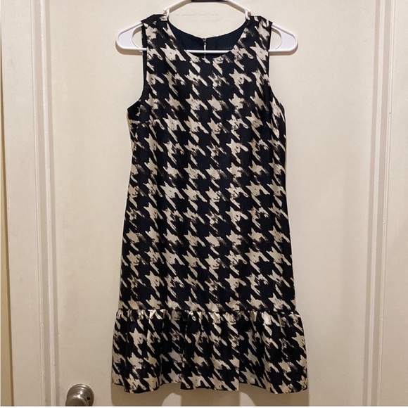J Crew 100% Silk Flounce Dress - Picture 3 of 8